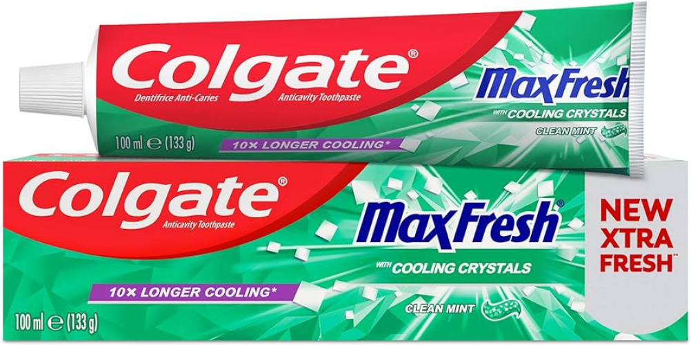 COLGATE PASTA 100ML MAXFRESH COOLING CRYSTALS CLEAN MINT