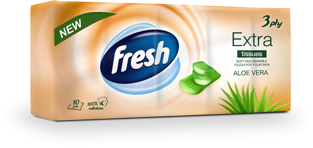PAP.MARAMICA FRESH EXTRA ALOE VERA 10/1