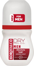 BOROTALCO MEN AMBERY ROLL ON  50ML