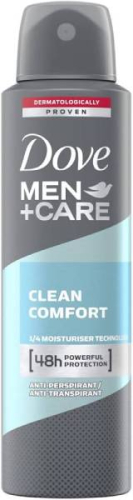 DOVE DEO CLEAN COMF150ML