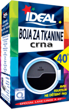 CRNA IDEAL BOJA ZA TEKSTIL