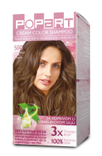 POPART CREAM COLOR SHAMPOO 500 - prirodno svetlo smeđa