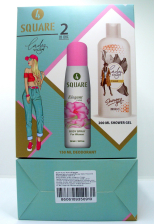 4 SQUARE SET W (DUSH+DEO)-ELEGANT
