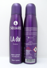 4 SQUARE DEO W LA DOR 150ML