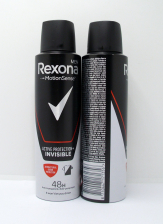 REXONA DEO 150ML M ACTIVE INVISIBLE