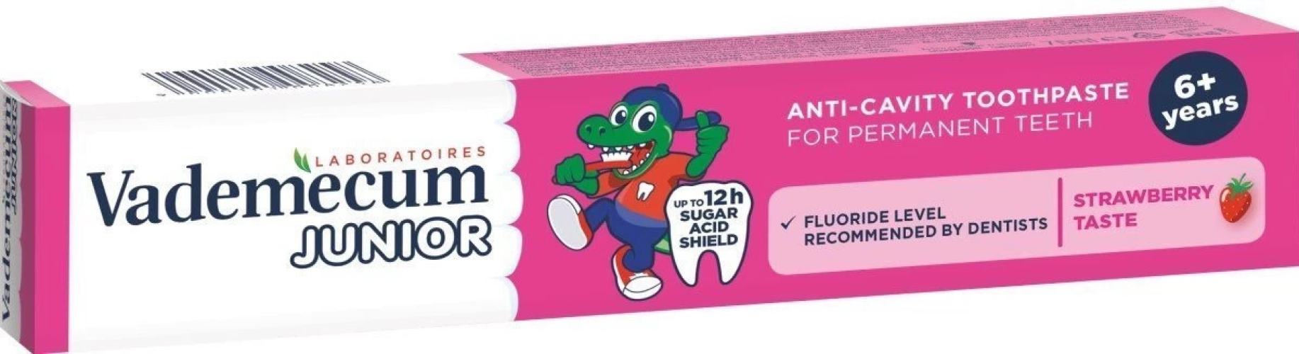 VADEMECUM JUNIOR PINK6+STRAWB.75ML