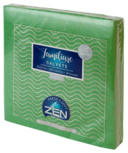 ZEN SALVETA ZELENA 30/1 FAMILIARE 33X33