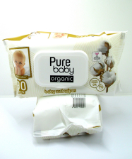 PURE BABY COTTON vlazne maramice 90/1