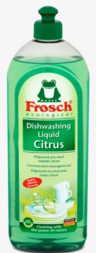 FROSCH DISHWASHING LIQUID CITRUS 750ML