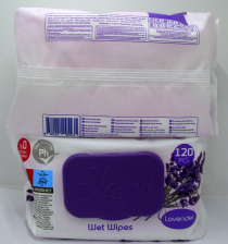 SLEEPY vlazne maramice120/1- Lavender