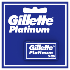 GILLETE DOUBLE EDGE PLATINUM 5