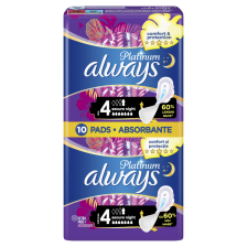 ALWAYS UL.  PLATINUM SE.NIGHT