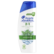 H&S AP SH MENTHOL 2IN1 330ML