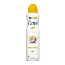 DOVE DEO SPRAY 150ML W-GO FRESH PASSION FRUIT