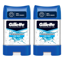 GILLETTE CLEARGEL COOL WAVE 2X70ML 