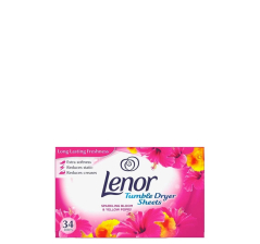 LENOR MARAMICE TUMBLER DRYER SPARK. BLOOM & YELLOW POPPY 34S 