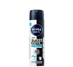 DEO NIVEA SPREJ BLACK WHITE FRESH M 150ML