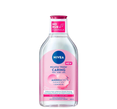 NIVEA MIC. VODA CARING+PFLEGEND 400ML