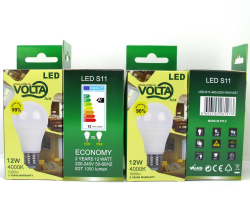 VOLTA LED SIJALICA E27 A60 12W 4000K   