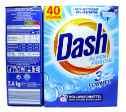 DASH prask. det. 2.6kg ALPEN WHITE