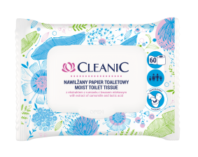 Cleanic vlažni toalet papir 60kom