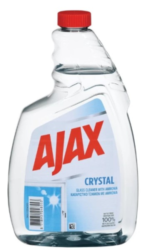 AJAX GLASS CLEANER CRYSTAL CLEANER 750ML REFILL