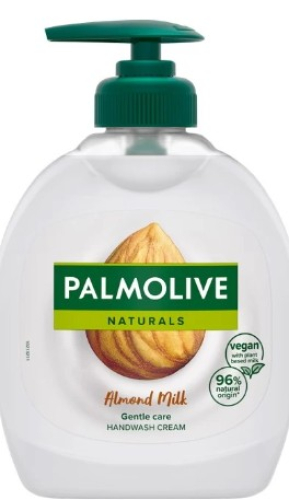 PALMOLIVE SAP.TEC.300ML ALMOND&MILK