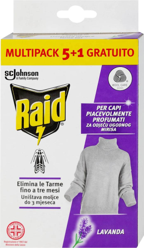 RAID INSEKTICID GEL PROTIV MOLJACA 5+1 GRATIS