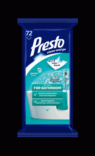 Presto mar.za čišć.kupatila 72kom
