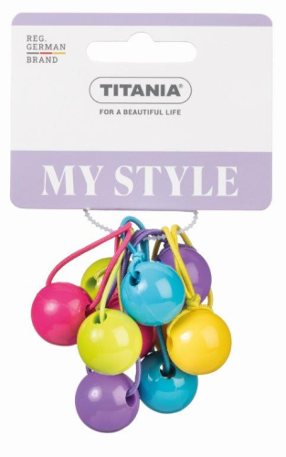 Titania gumica za kosu 5kom 7982 Girl