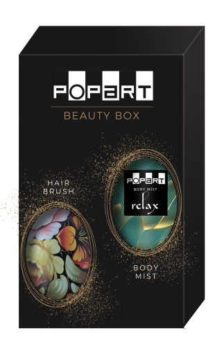 POPART SET BODY MIST RELAX + ČETKA