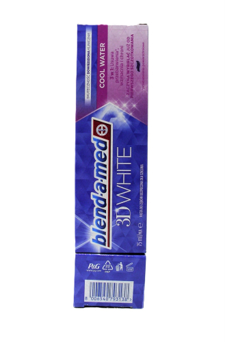 Blend-a-med 75ml-3D WHITE COOL WATER