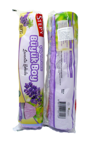 STEPY kese za smece 65X70 10/1 LAVANDA