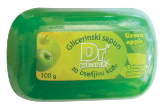 DR PLANT GLICERINSKI SAPUN JABUKA 100G