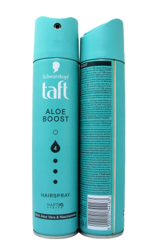 TAFT lak za kosu Aloe Boost hairspray 250ml