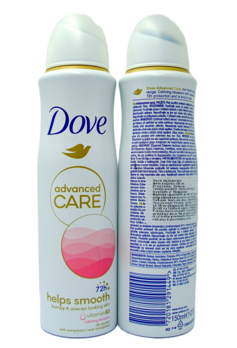DOVE DEO SPRAY 150ML CALMING BLOSSOM