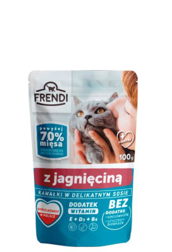 FENDI KESICA ZA MACKE SA JAGNJETINOM 100G U SOSU
