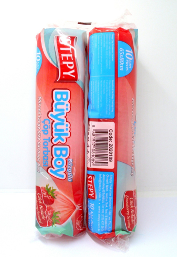 STEPY kese za smece 65X80 10/1 JAGODA