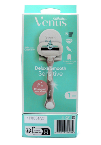 GILLETTE VENUS APARAT+1 DOPUNA DELUXE SMOOTH SENSITIVE