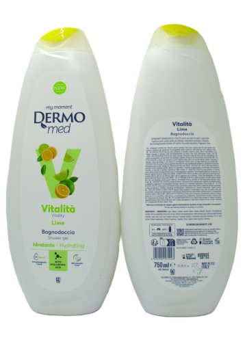 DERMOMED KUPKA 750ML. VITALITA LIME