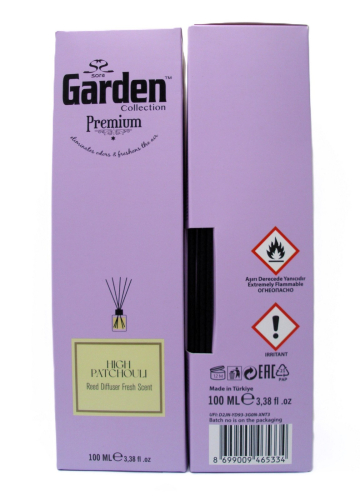GARDEN PREMIUM mirisljavi stapici 100ml-HIGH PATCHOULI