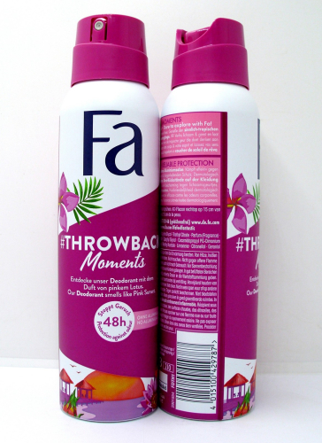 Fa deo 150ml W-THROWBACK MOMENTS