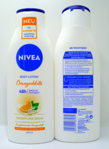 NIVEA MLEKO ZA TELO ORANGE 400ML
