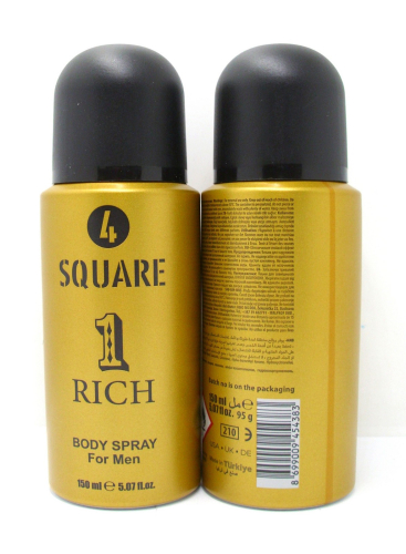 4 SQUARE DEO M ONE 150ML