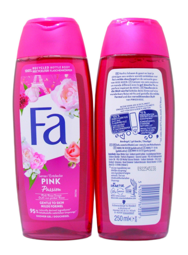 Fa dush gel 250ml W-PINK PASION