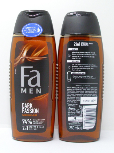 Fa dush gel 250ml M-DARK PASION