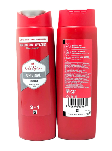 OLD SPICE TUS ORIGINAL 250ML