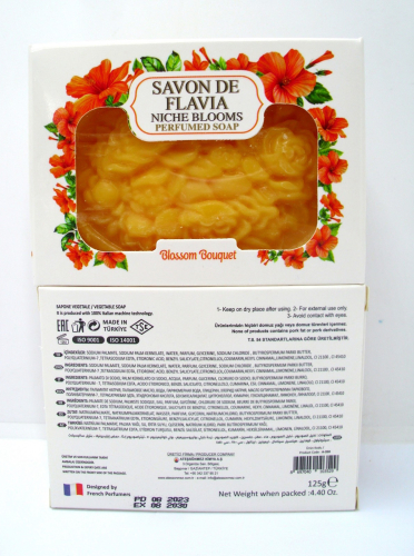 SAVON DE FLAVIA 125GR-BLOSSOM BOUQUET
