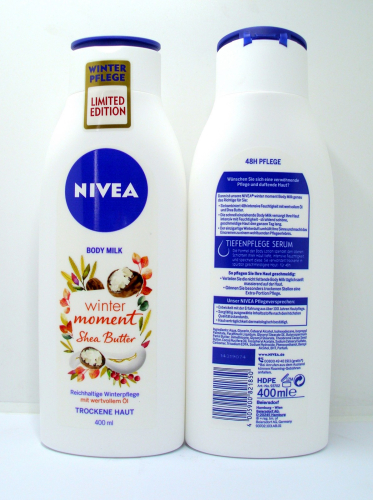 Nivea mleko za telo 400ml-WINTER MOMENT SHEA BUTTER