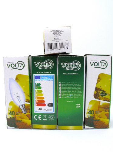 VOLTA sijalica clear E14 40W LUX